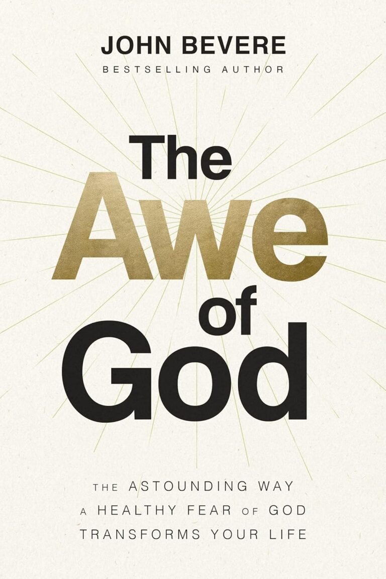 Discover the Transformative Power of Reverence in The Awe of God for Men's Spiritual Leadership