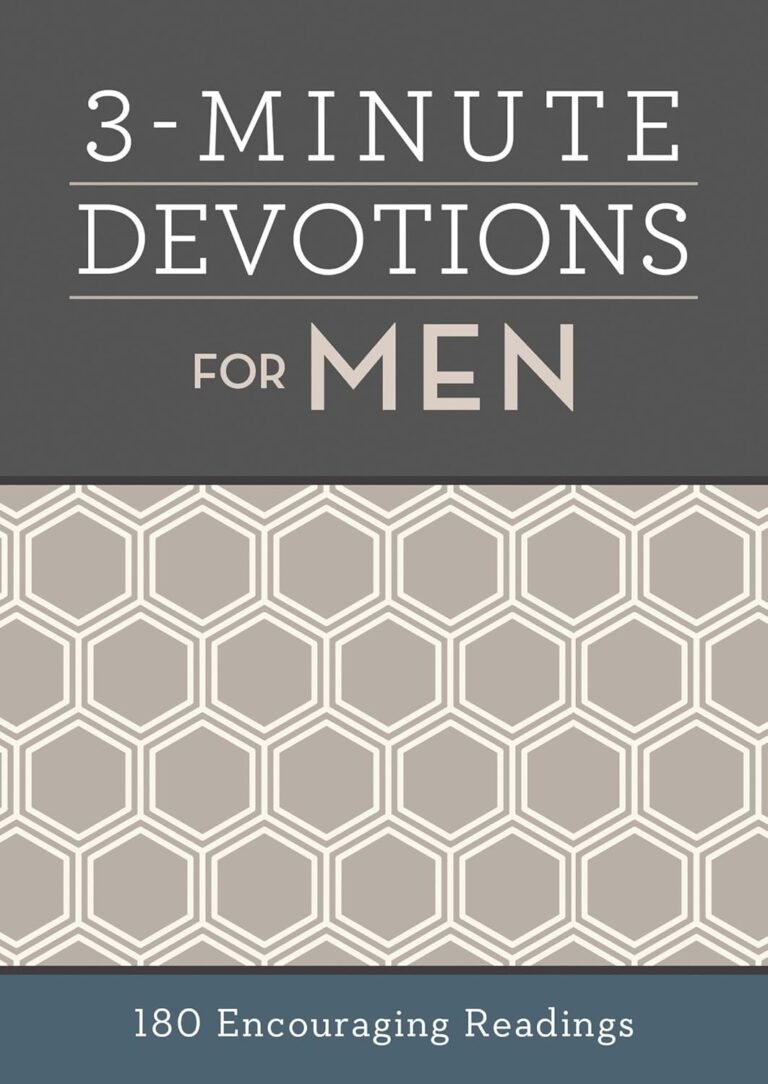 Unleashing Godly Masculinity: Review of 3-Minute Devotions for Men
