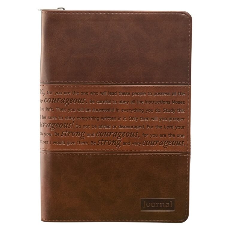 Empower Your Purpose with the Strong and Courageous Journal