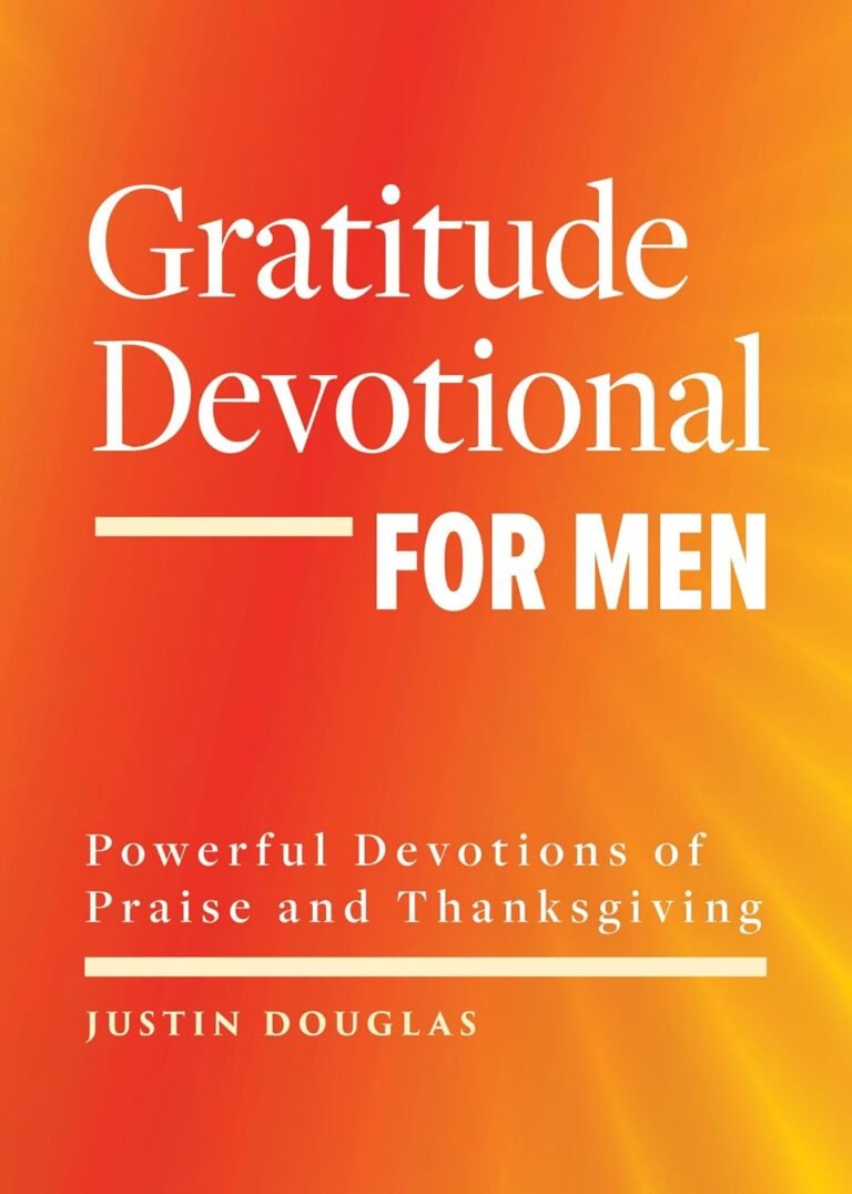 Empowering Christian Men's Book: Master Gratitude and Leadership