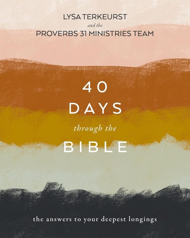 Transform Your Family with 40 Days Through the Bible Guide