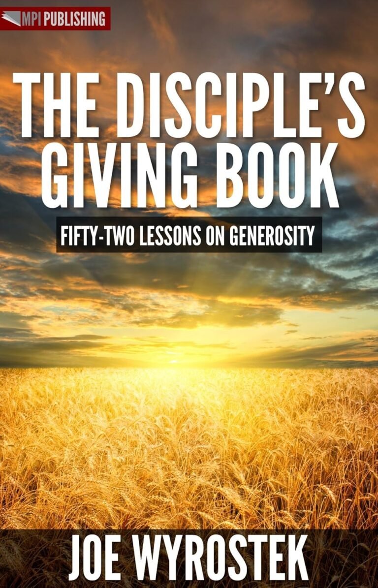 Mastering Generosity with The Disciple's Giving Book