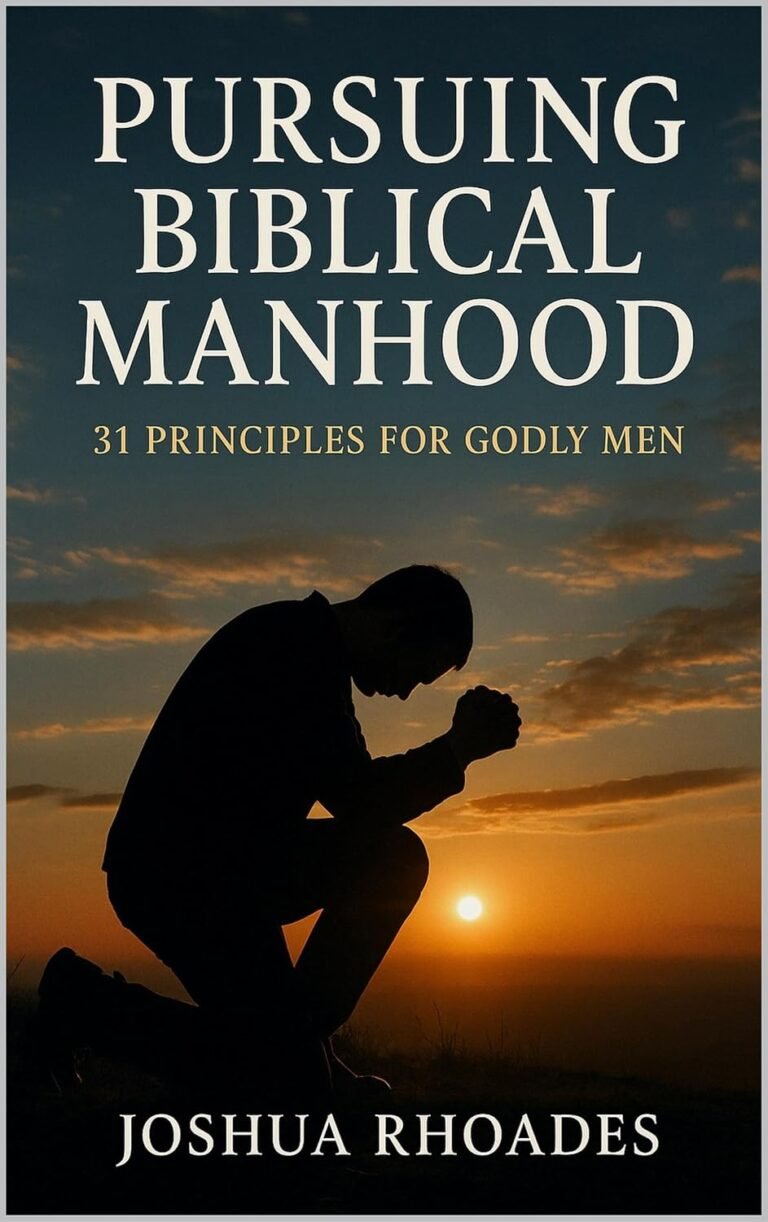 Embrace Your Purpose: A review of Pursuing Biblical Manhood: 31 Principles for Godly Men