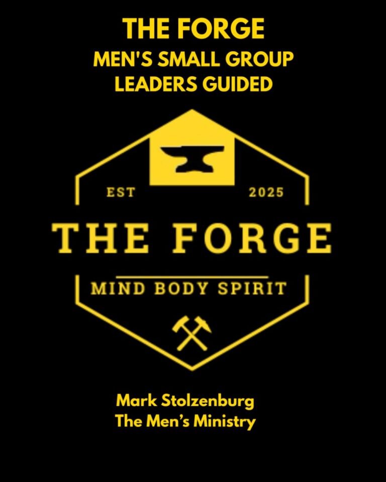 Forge Ahead with Purpose and Power in Men's Discipleship