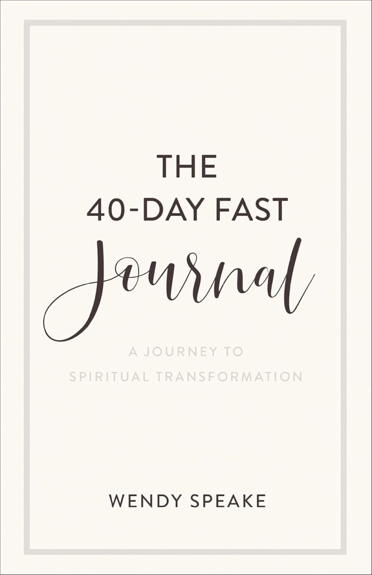 <p>Unlock Strength: Review of <em>The 40-Day Fast Journal</em> for Christian Men</p>