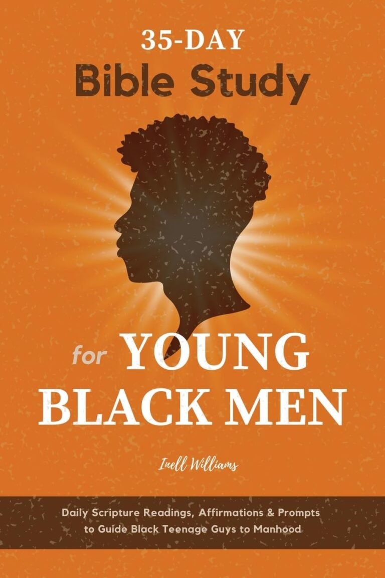 Build Resilience and Purpose: A review of 35-Day Bible Study for Young Black Men: Daily Scripture Readings, Affirmations & Prompts to Guide Black Teenage Guys to Manhood