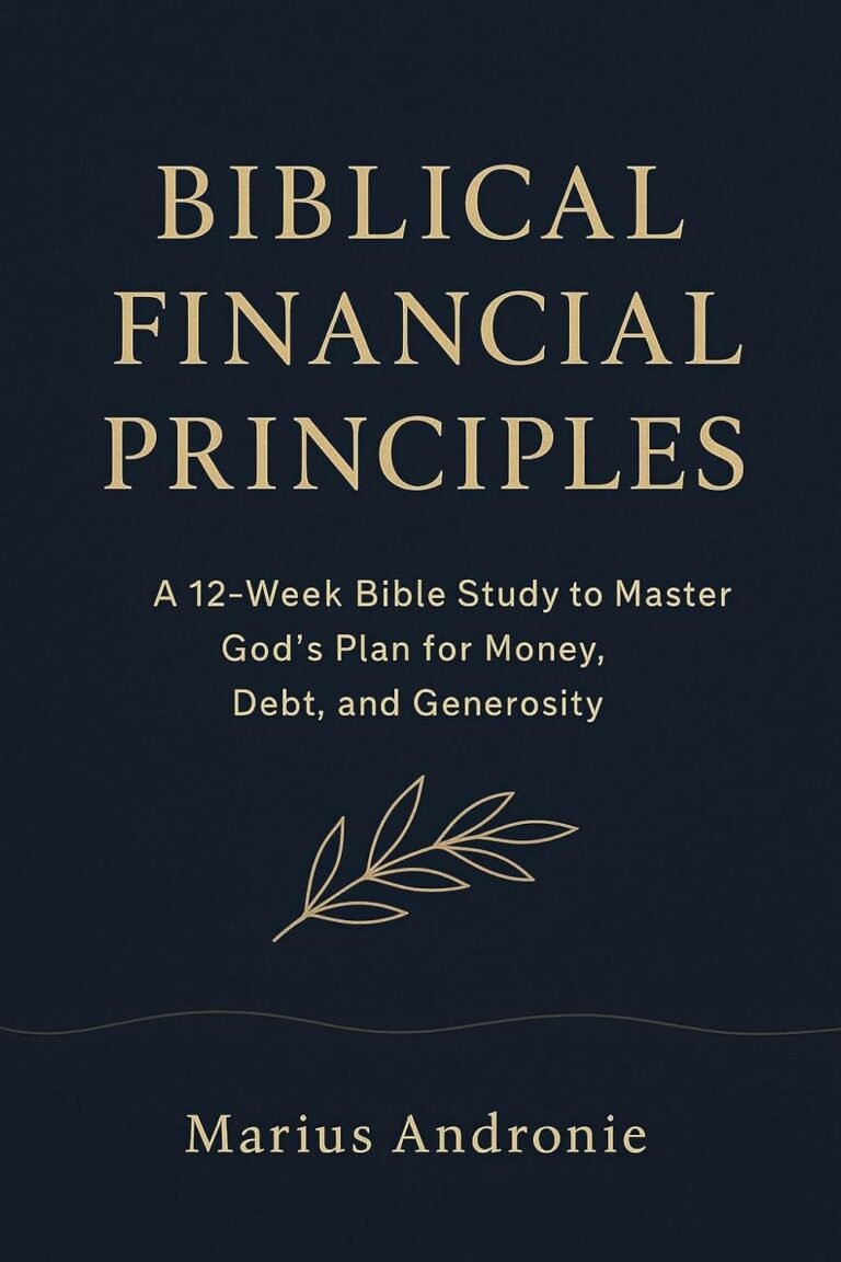 Mastering God's Wealth Wisdom for Men of Faith