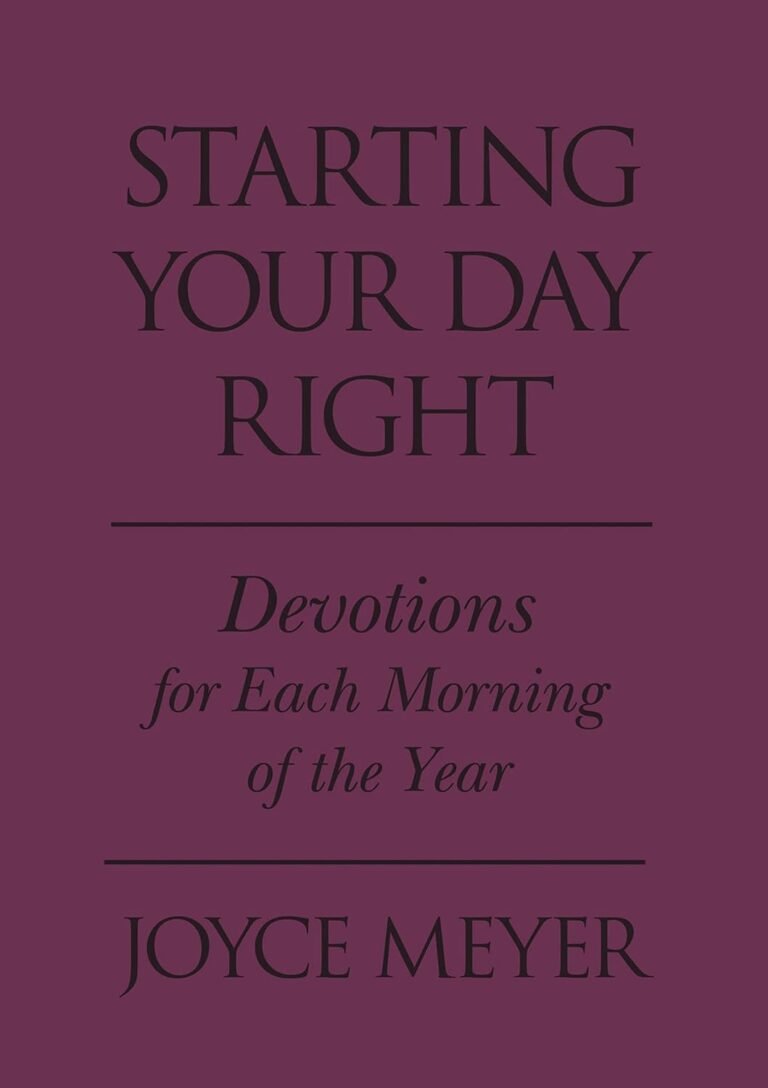 Transform Your Mornings: A review of Starting Your Day Right: Devotions for Each Morning of the Year