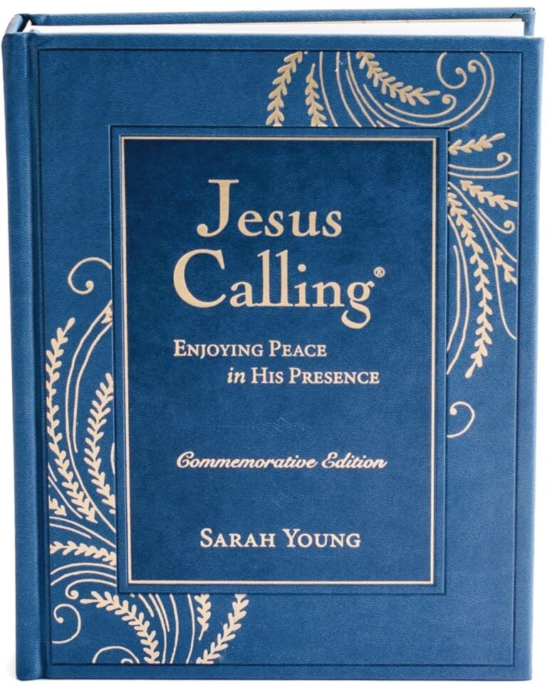 Deepen Your Faith Journey: A review of Jesus Calling, Commemorative Edition: Enjoying Peace in His Presence (A 365-Day Devotional, Includes 12 Bonus Devotions and 12 Letters from the Author) – The Perfect Christian Christmas Gift