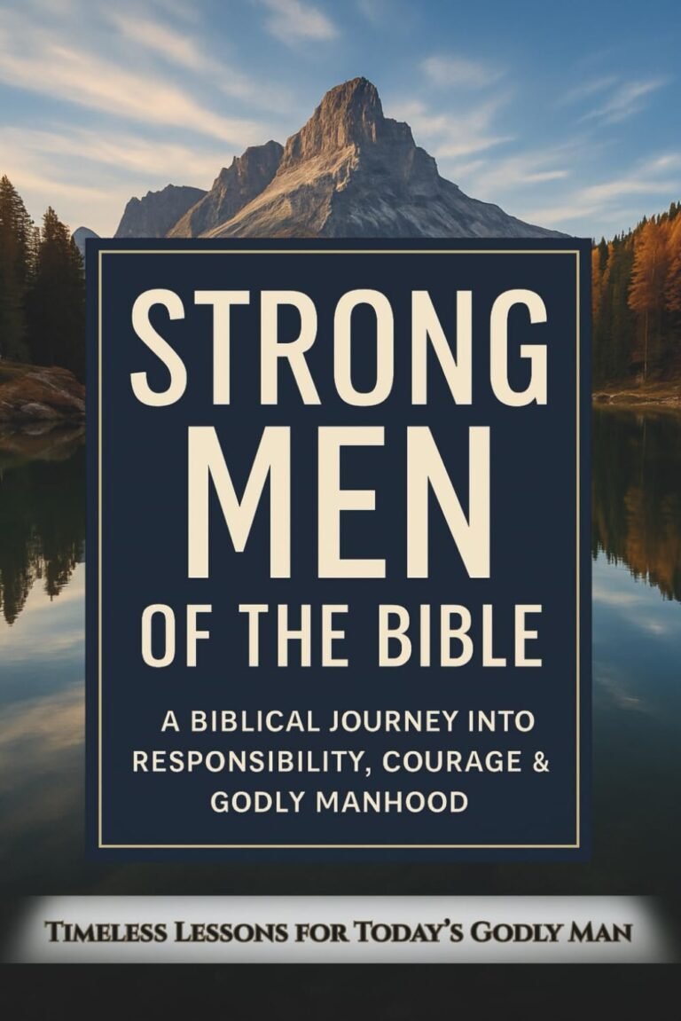 Embrace Godly Manhood Today: A review of Strong Men of the Bible: A Biblical Journey into Responsibility, Courage & Godly Manhood