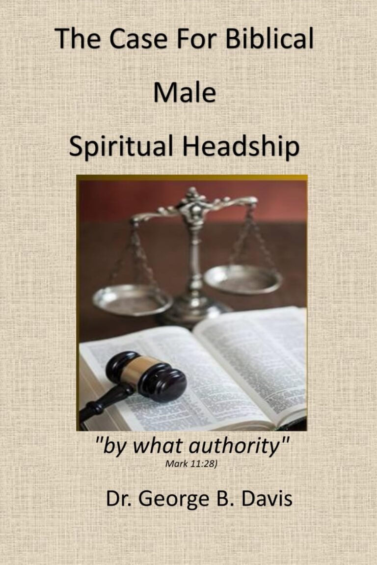 Lead with Strength and Purpose: A review of The Biblical Case for Male Leader in the House of God